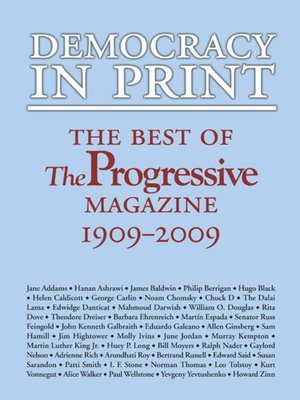 cover image of Democracy in Print